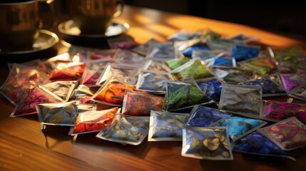black tea bags