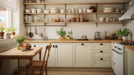 rustic small kitchens