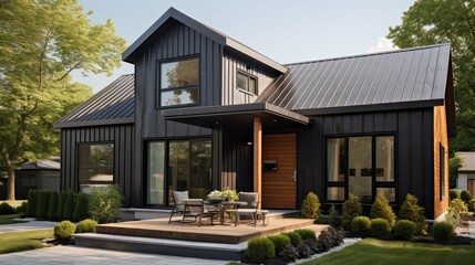 contrast metal cladding