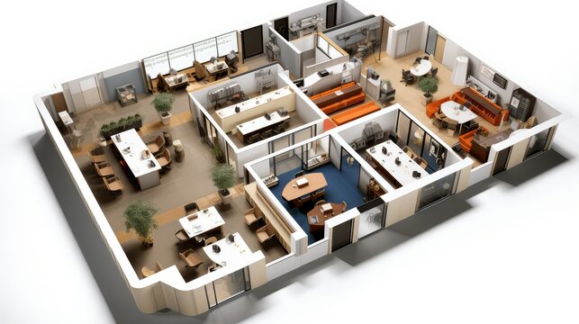workspace office floor plan