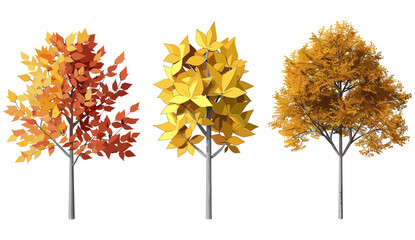 Autumn trees, vibrant yellow and orange leaves, nature landscape, fall foliage, colorful trees, seasonal transition, forest in autumn, outdoor colors, fall scenery, autumn colors