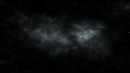 Fototapeta premium Glimmering Cosmic Nebula Galaxy Scenery with Celestial Star Dust and Distant Stars in the Night Sky