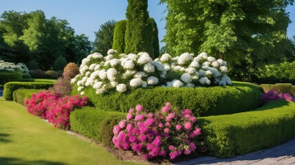 Obraz premium garden box hedge