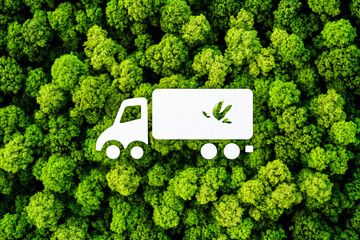 Highway to the digital realm with binary code and light speed trails