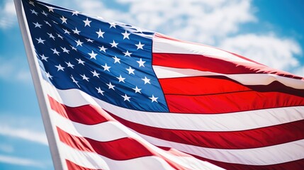 Fototapeta premium flag patriotic red white and blue background