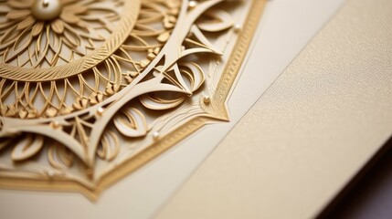 greeting gold shimmer paper
