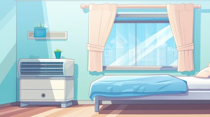 efficient air conditioner house