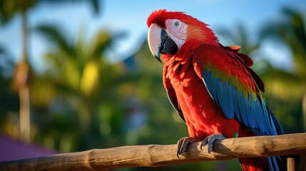 regal red macaw