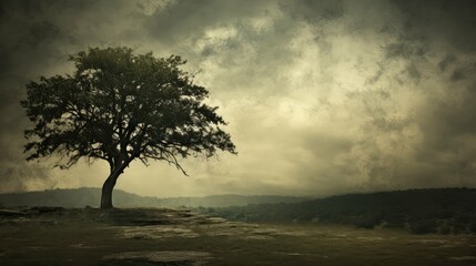 Fototapeta premium landscape vignette texture