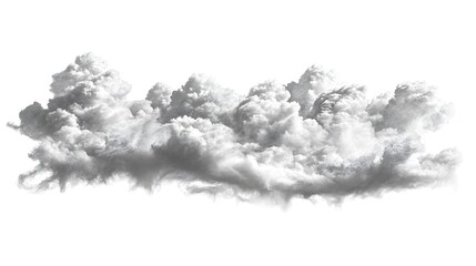 A black and white photograph of the Andes Mountains in clouds
