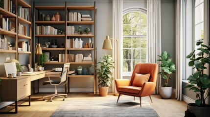 shelves office spaces