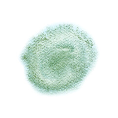 Granulating mineral watercolor texture in herbal tones, green. Organic, abstract and natural, ideal for backgrounds, branding, stationery, packaging and art projects.