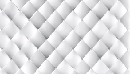 Fototapeta premium Abstract white geometric background with diamond pattern and texture