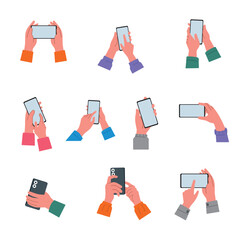 Hand Holding Phone