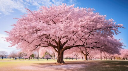 Naklejka premium bloom spring travel
