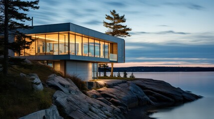 Obraz premium home maine housing