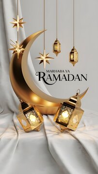 Ramadan Kareem Mubarak Islamic Festival Religious