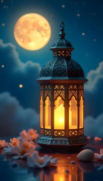 Ramadan Kareem Mubarak Islamic Festival Religious