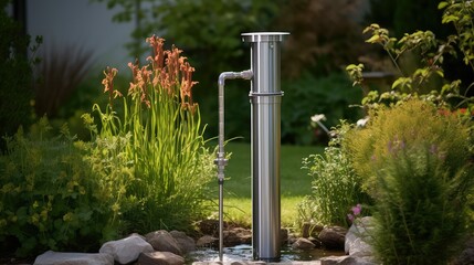 backyard water well pump