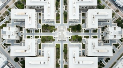 design hospital building white background