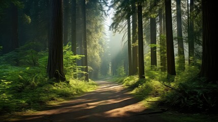 path tree line forest