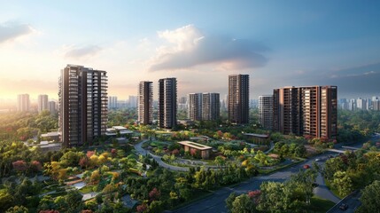 Fototapeta premium Excellent AI-Driven Construction Planning with Advanced BIM Models