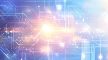 Obraz premium Abstract Technology Background Circuitry Design