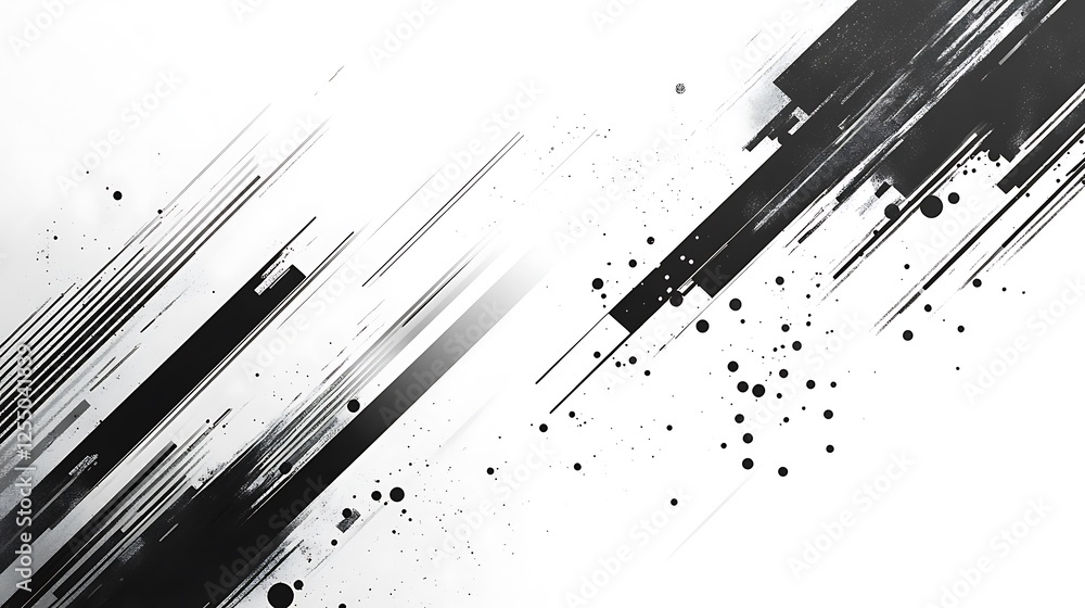 Aufkleber Abstract diagonal lines and shapes background design for graphic resources
