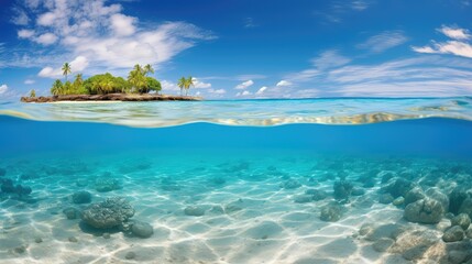 Fototapeta premium clear green flyer