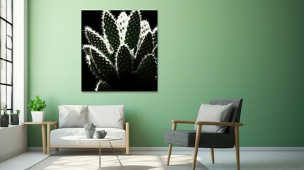 monochrome home door mat