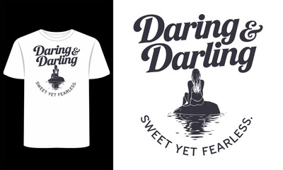 Obraz premium Women Abstract & Artistic Expression Vector T-Shirt Graphic