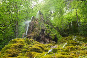 Gütersteiner Wasserfall auf der Schwäbischen Alb.