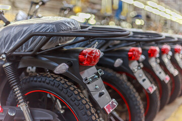 Fototapeta premium Products of the motorcycle manufacture.