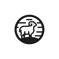 Lamb Symbol Logo