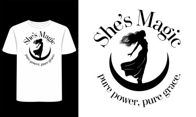 Girls Sports & Active Lifestyle Vector T-Shirt Graphic