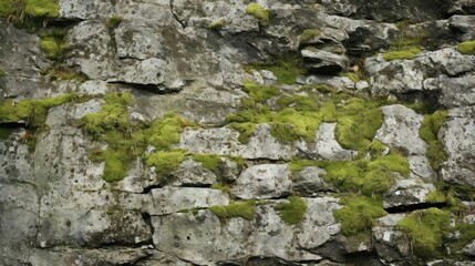 Obraz premium crevices rock wall texture