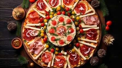 Fototapeta premium pizza housing inventory