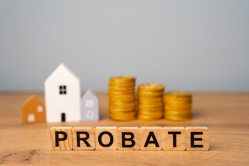 Real estate that is part of a deceased person's estate and managed or distributed through the...