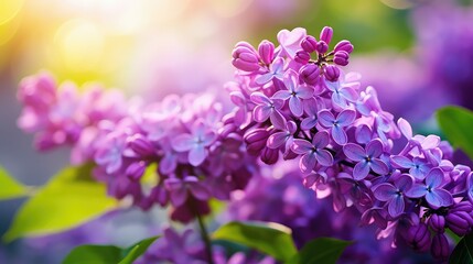 Fototapeta premium flower purple spring flowers