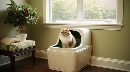 cleanliness litter box cat
