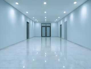 Modern Hallway Interior Design Illustration