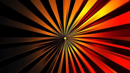 Abstract radial lines design with bright color burst