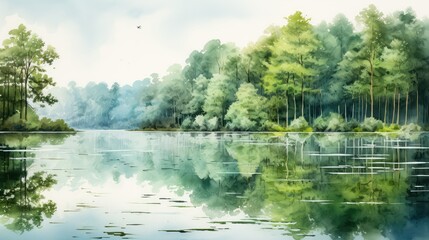 lake water illustrations