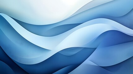 Abstract blue wavy background design