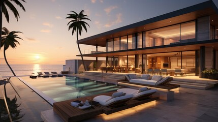 Fototapeta premium mansi house on