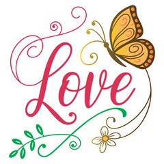 Delicate Flourish Calligraphy 