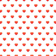 Heart background. Flat style. Vector icons.