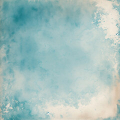 grunge blue background with clouds