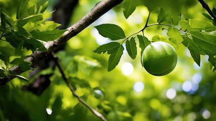 tree green ball