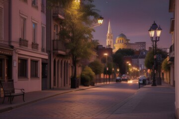 Fototapeta premium City of Love